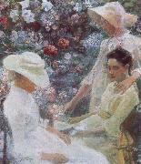 Jan Toorop Three Women with Flowers china oil painting reproduction